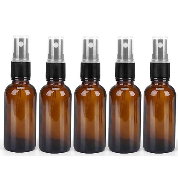 storage bottles & jars 5pcs 50ml amber glass spray bottle empty fine mist refillable makeup liquid container for watering flowers cleaning
storage bottles & jars 5pcs 50ml amber glass spray bottle empty fine mist refillable makeup liquid container for watering flowers cleaning