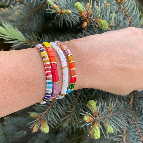 charm bracelets quanchi tila beads miyuki bracelet bohemia handmade stretch fashion stacked friendship jewelry 1e, Golden;silver
charm bracelets quanchi tila beads miyuki bracelet bohemia handmade stretch fashion stacked friendship jewelry 1e, Golden;silver