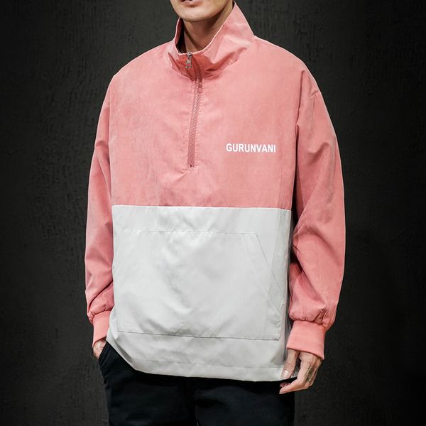 2021 spring autumn jacket men's new colorful patchwork jackets stand collar male outwear coat windbreaker brand clothing s~3xl 7taz, Black;brown
2021 spring autumn jacket men's new colorful patchwork jackets stand collar male outwear coat windbreaker brand clothing s~3xl 7taz, Black;brown