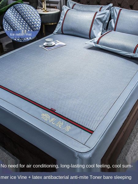 blankets thailand natural summer latex cold ice silk three-piece set of sleeping mat 1.8m mattress 2.0 m 1.5 fitted sheet blanket
blankets thailand natural summer latex cold ice silk three-piece set of sleeping mat 1.8m mattress 2.0 m 1.5 fitted sheet blanket