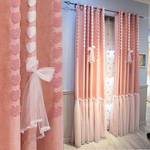 pink and white 3d heart embroidery lace curtains for bedroom wedding room princess style girl curtains luxury drapes custom#4
pink and white 3d heart embroidery lace curtains for bedroom wedding room princess style girl curtains luxury drapes custom#4