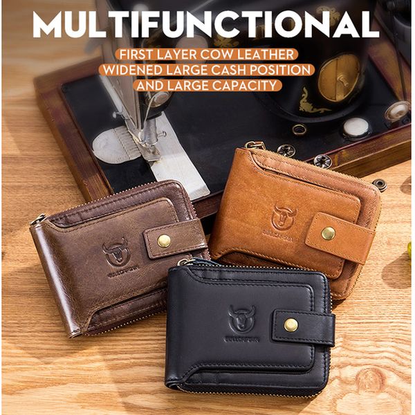 men's wallet genuine leather male rfid multifunction storage bag coin purse wallet's card bags, Red;black
men's wallet genuine leather male rfid multifunction storage bag coin purse wallet's card bags, Red;black
