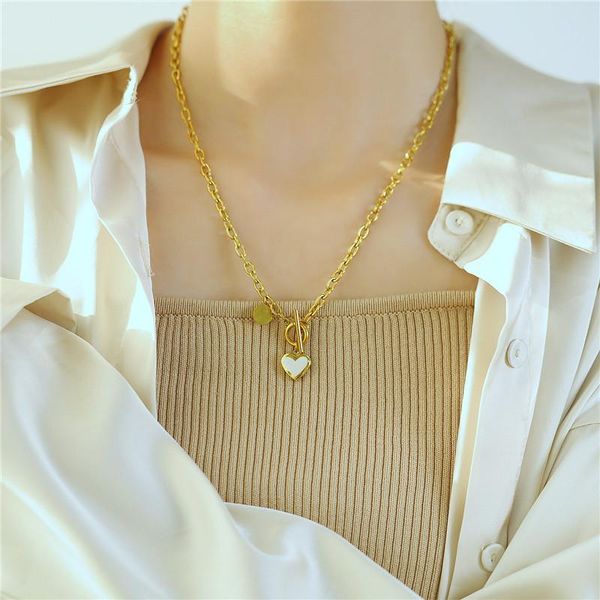 pendant necklaces ins personality cold wind yms jewelry 2021 trend ot buckle necklace for women stainless steel clavicle heart n368, Silver
pendant necklaces ins personality cold wind yms jewelry 2021 trend ot buckle necklace for women stainless steel clavicle heart n368, Silver