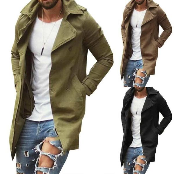 men's trench coats mens lapel coat outwear overcoat long sleeve winter casual jacket, Tan;black
men's trench coats mens lapel coat outwear overcoat long sleeve winter casual jacket, Tan;black