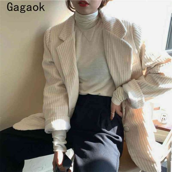 women streetwear jacket spring autumn solid lapel single breasted full pockets loose casual retro wild coat 210531, Black;brown
women streetwear jacket spring autumn solid lapel single breasted full pockets loose casual retro wild coat 210531, Black;brown