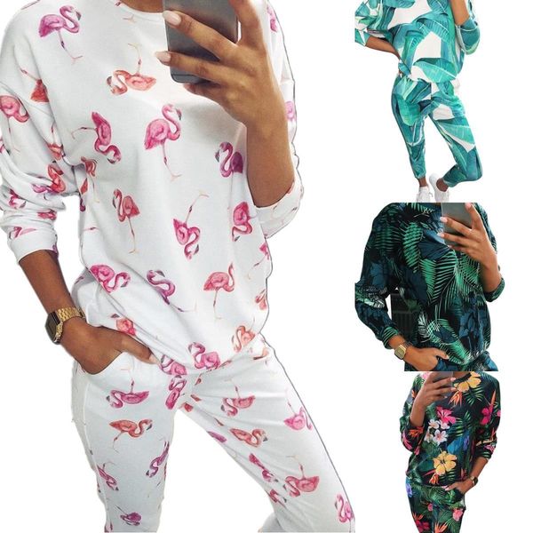 women pajama 2-piece set cartoon cute patterns long sleeve round neck loose short long elastic band pant sleepwear nightwear, Black;red
women pajama 2-piece set cartoon cute patterns long sleeve round neck loose short long elastic band pant sleepwear nightwear, Black;red