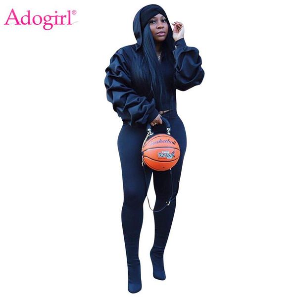 two piece dress adogirl ruched lantern long sleeve hooded sweatshirt casual pants women tracksuit fashion set athleisure suit, White
two piece dress adogirl ruched lantern long sleeve hooded sweatshirt casual pants women tracksuit fashion set athleisure suit, White