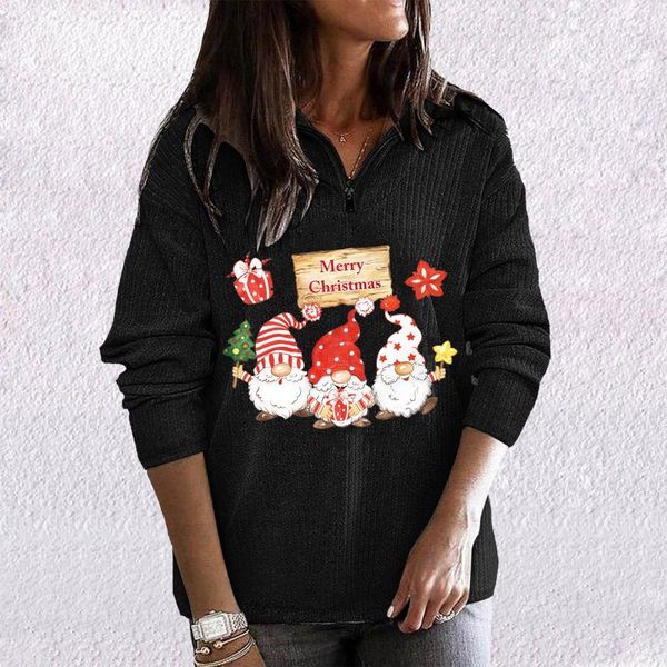 women's t-shirt casual graphic pullover autumn harajuku t shirts christmas print long sleeve turn-down collar t-shirts, White
women's t-shirt casual graphic pullover autumn harajuku t shirts christmas print long sleeve turn-down collar t-shirts, White