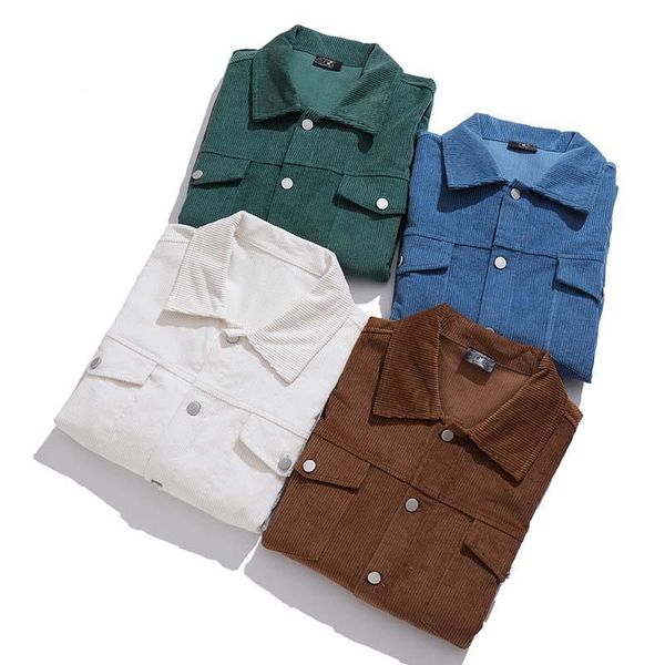 men's jackets kiovno fashion corduroy casual and coats solid color hip hop outwear for male size m-xxl clothing, Black;brown
men's jackets kiovno fashion corduroy casual and coats solid color hip hop outwear for male size m-xxl clothing, Black;brown