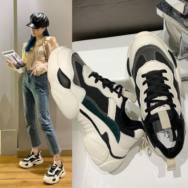 boots 2021 spring sneakers women thick bottom daddy shoe round toe breathing leisure female vulcanize shoes, Black
boots 2021 spring sneakers women thick bottom daddy shoe round toe breathing leisure female vulcanize shoes, Black