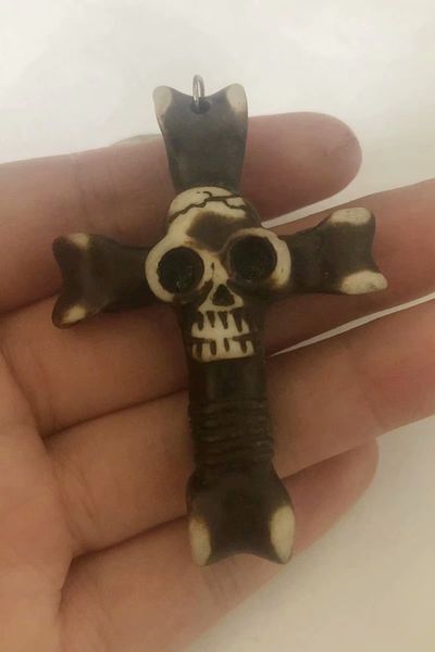 yqtdmy 12 pcs cross necklace pendant choker retro jewelry style imitation yak bone necklace wholesale amulet gift, Silver
yqtdmy 12 pcs cross necklace pendant choker retro jewelry style imitation yak bone necklace wholesale amulet gift, Silver