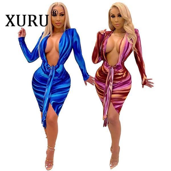 xuru european and american nightclub dress colorful printing v-neck long sleeve dress, Black;gray
xuru european and american nightclub dress colorful printing v-neck long sleeve dress, Black;gray