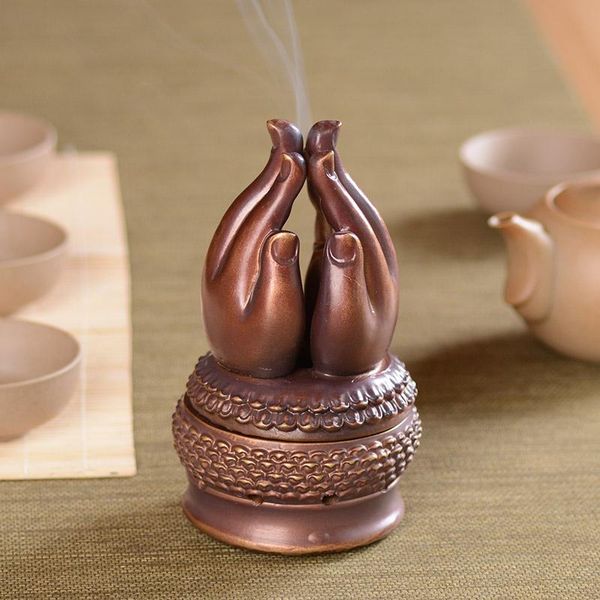 sachet bags retro zen buddhist incense burners buddha hand temple decoration decor censer insensario copper pure burner z300
sachet bags retro zen buddhist incense burners buddha hand temple decoration decor censer insensario copper pure burner z300