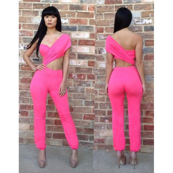 women's jumpsuits & rompers one shoulder bodycon jumpsuit asymmetrical hollow out sleeveless cutout long playsuit backless womens, Black;white
women's jumpsuits & rompers one shoulder bodycon jumpsuit asymmetrical hollow out sleeveless cutout long playsuit backless womens, Black;white