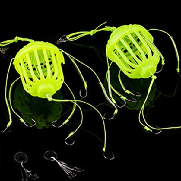fluorescence fishing lure cages trap fishing bait baskets feeder carp spherical explosion hooks tackle
fluorescence fishing lure cages trap fishing bait baskets feeder carp spherical explosion hooks tackle