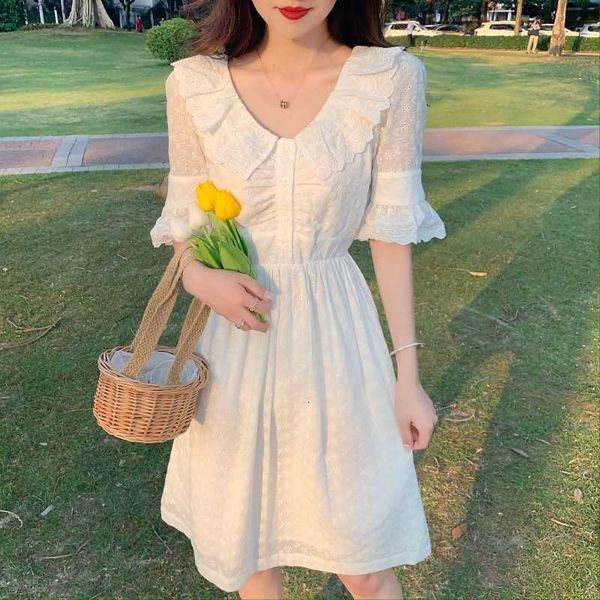 casual dresses elegant es for female white v-neck button slim mini beach office lady kawaii thin women fairy korea summer 3pa4, Black;gray
casual dresses elegant es for female white v-neck button slim mini beach office lady kawaii thin women fairy korea summer 3pa4, Black;gray