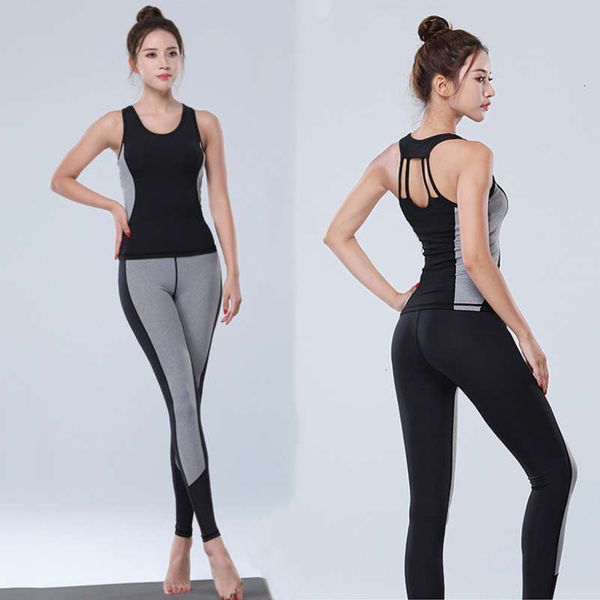 tracksuits sports women's spring leisure women vest pants exercise yoga fitness suit, Gray
tracksuits sports women's spring leisure women vest pants exercise yoga fitness suit, Gray