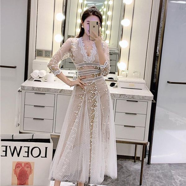 casual dresses yamdi spring summer a-line korean midi dress women long sleeve vintage 2021 elegant party woman embroidery lace sexy, Black;gray
casual dresses yamdi spring summer a-line korean midi dress women long sleeve vintage 2021 elegant party woman embroidery lace sexy, Black;gray