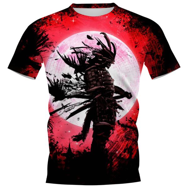 cloocl samurai 3d printed t-shirts mens casual clothes slim short sleeve t shirts teens outfits, White;black
cloocl samurai 3d printed t-shirts mens casual clothes slim short sleeve t shirts teens outfits, White;black