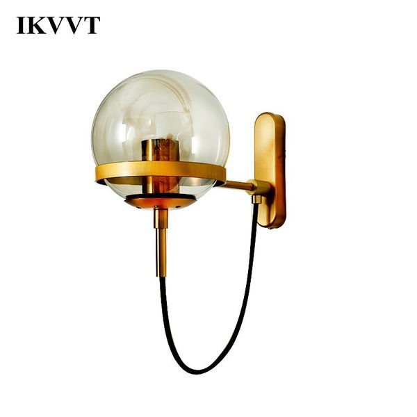 wall lamp ikvvt modern gold-plated glass lron bedside lamps reading lights simple home lighting living room fixture
wall lamp ikvvt modern gold-plated glass lron bedside lamps reading lights simple home lighting living room fixture
