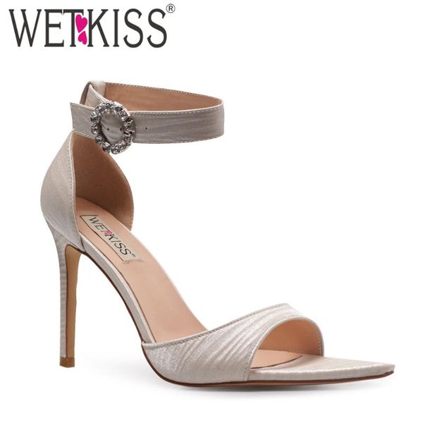 sandals wetkiss women's summer stiletto high heels ankle strap open toe crystal pumps party dress shoes female big size 36-41, Black
sandals wetkiss women's summer stiletto high heels ankle strap open toe crystal pumps party dress shoes female big size 36-41, Black