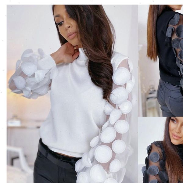 women s and blouses womens organza stitching sleeve space layer strap women clothes ladies, White
women s and blouses womens organza stitching sleeve space layer strap women clothes ladies, White