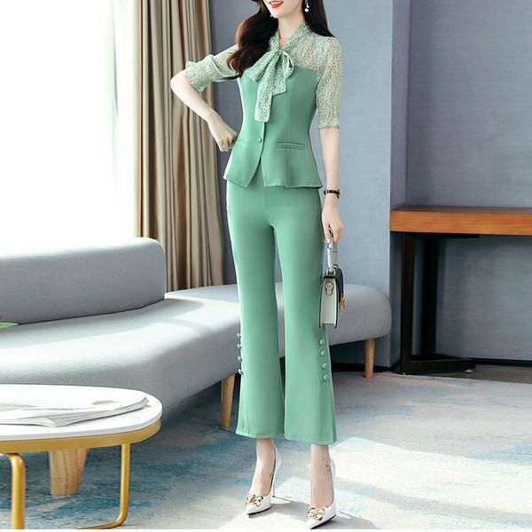elegant bow floral patchwork two-pieces women summer set casual streetwear blazer pants suits chic office ladies flare pant, White
elegant bow floral patchwork two-pieces women summer set casual streetwear blazer pants suits chic office ladies flare pant, White
