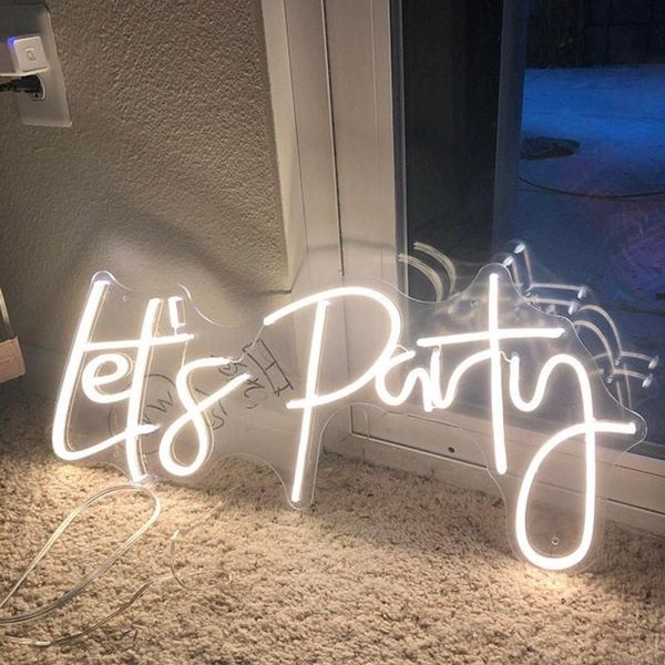 other lighting bulbs & tubes let's party custom neon sign light led flex letter board for part bar pub outdoor indoor ins wall decorati
other lighting bulbs & tubes let's party custom neon sign light led flex letter board for part bar pub outdoor indoor ins wall decorati