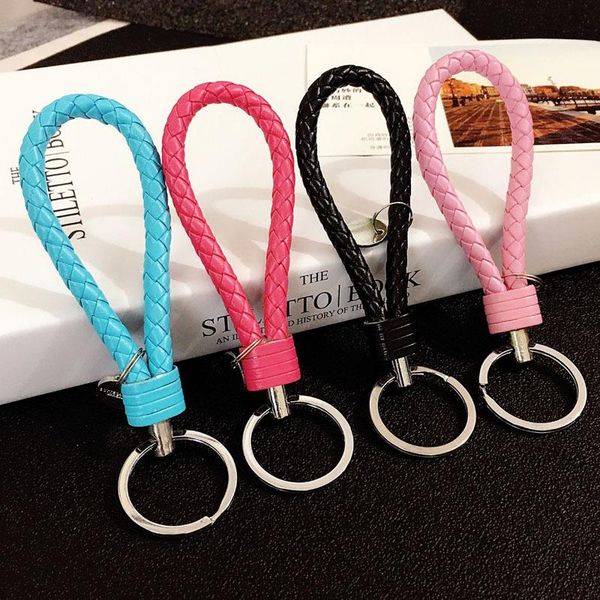 keychains fashion 16 colors braided leather rope handmade waven keychain zinc alloy key chain diy pendant car keyrings, Silver
keychains fashion 16 colors braided leather rope handmade waven keychain zinc alloy key chain diy pendant car keyrings, Silver
