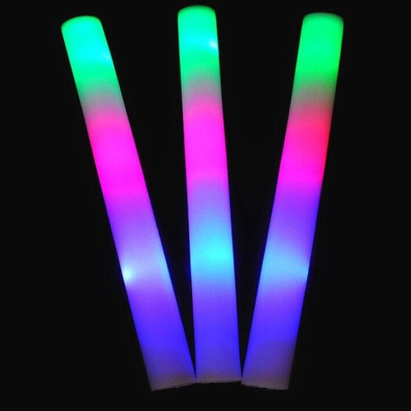 party decoration led foam glow stick multi-mode flicker change multi-color glowing supplies fluorescent light sticks 10pcs accessories
party decoration led foam glow stick multi-mode flicker change multi-color glowing supplies fluorescent light sticks 10pcs accessories