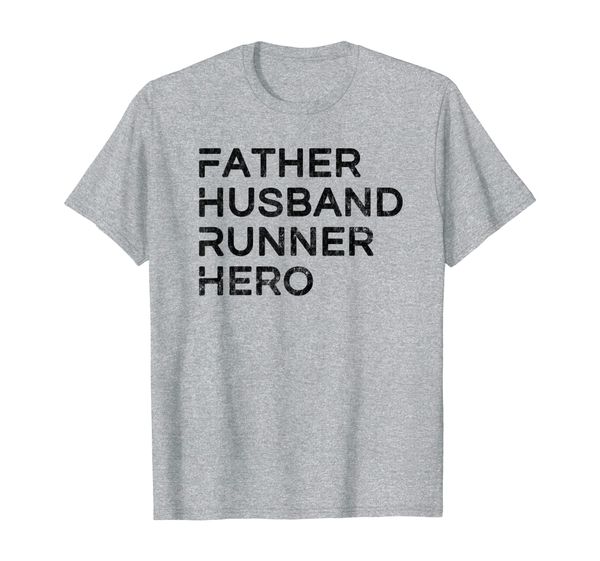 mens father husband runner hero daddy father's day gift t-shirt, White;black
mens father husband runner hero daddy father's day gift t-shirt, White;black