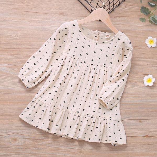 girl's dresses children dress 2021 spring autumn girls long sleeve love cotton clothing vestidos casual cute for, Red;yellow
girl's dresses children dress 2021 spring autumn girls long sleeve love cotton clothing vestidos casual cute for, Red;yellow