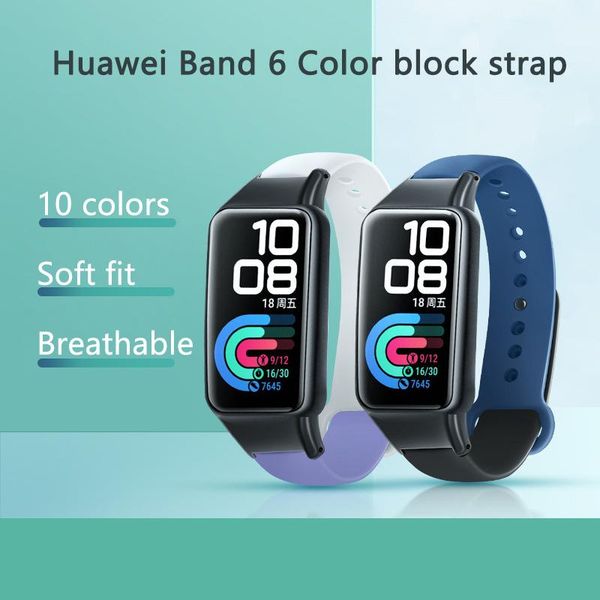 watch bands strap for huawei band 6 personalized color matching wristband honor accessories uthai s32, Black;brown
watch bands strap for huawei band 6 personalized color matching wristband honor accessories uthai s32, Black;brown