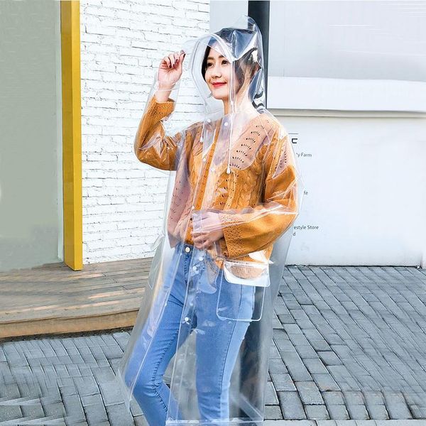 transparent eva long women men fashion raincoat jackets girl fashion clear hooded impermeable outdoor travel ra jllaiy
transparent eva long women men fashion raincoat jackets girl fashion clear hooded impermeable outdoor travel ra jllaiy