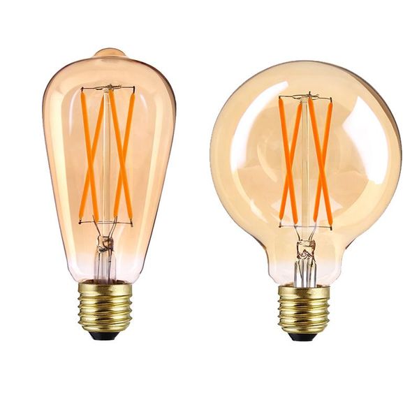 grensk amber glass st64 g95 edison led filament bulb 9w warm white led light bulbs 2200k e27 220v 700 lumens dimmable no flicker
grensk amber glass st64 g95 edison led filament bulb 9w warm white led light bulbs 2200k e27 220v 700 lumens dimmable no flicker