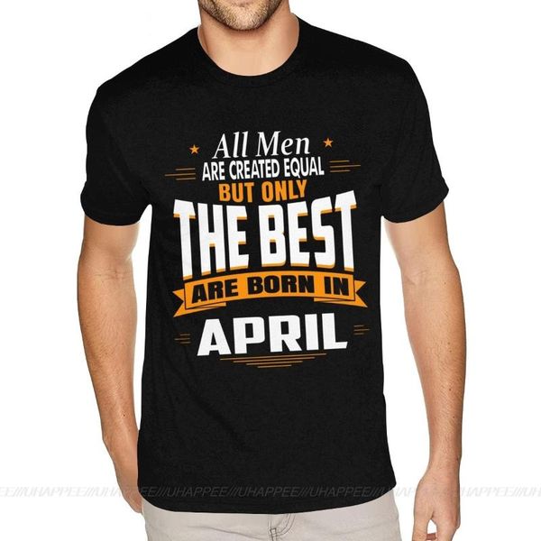 men's t-shirts slogan all men are created equal but only the in april t shirts tshirt man big size black shirt, White;black
men's t-shirts slogan all men are created equal but only the in april t shirts tshirt man big size black shirt, White;black