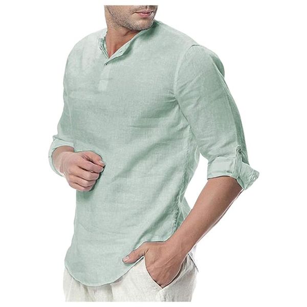 men's casual shirts summer fashion button half sleeve round neck male pure color blouse camisa masculina #t1g, White;black
men's casual shirts summer fashion button half sleeve round neck male pure color blouse camisa masculina #t1g, White;black