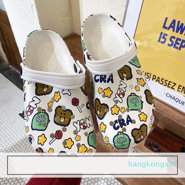 sandals summer women's 36-41 mu zi and wood log printing simple set wear cartoon beach slippers garden shoes, Black
sandals summer women's 36-41 mu zi and wood log printing simple set wear cartoon beach slippers garden shoes, Black