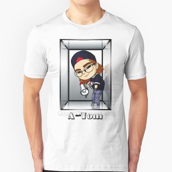 men's t-shirts a - tom anniversary t shirt round collar short sleeve k korean dogg dogg atom sanggyun, White;black
men's t-shirts a - tom anniversary t shirt round collar short sleeve k korean dogg dogg atom sanggyun, White;black
