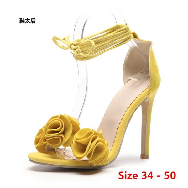 sandals summer pumps gladiator shoes women high heels open toe sandal lady pump small big size 34 - 50, Black
sandals summer pumps gladiator shoes women high heels open toe sandal lady pump small big size 34 - 50, Black