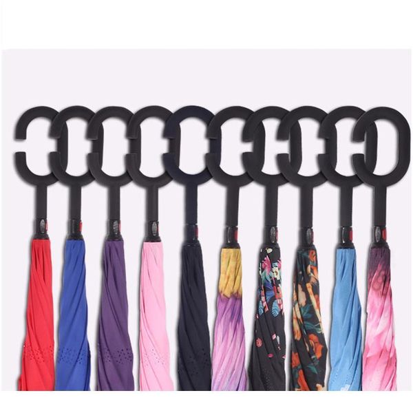 double reverse umbrella hand-car large umbrella type c long handle male windproof reverse female folding jllnre 
double reverse umbrella hand-car large umbrella type c long handle male windproof reverse female folding jllnre