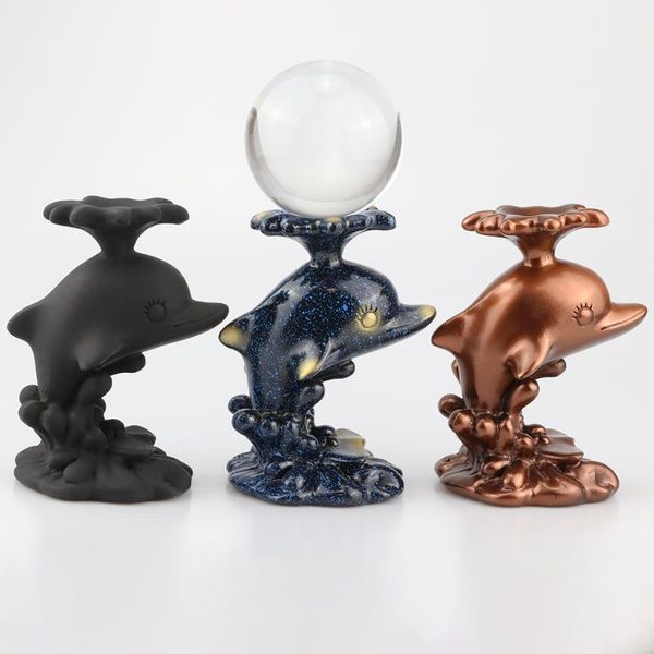 dolphin figurine display stand for crystal glass lens ball divination pgraphy lensball base 60 80 100mm magic sphere holder
dolphin figurine display stand for crystal glass lens ball divination pgraphy lensball base 60 80 100mm magic sphere holder