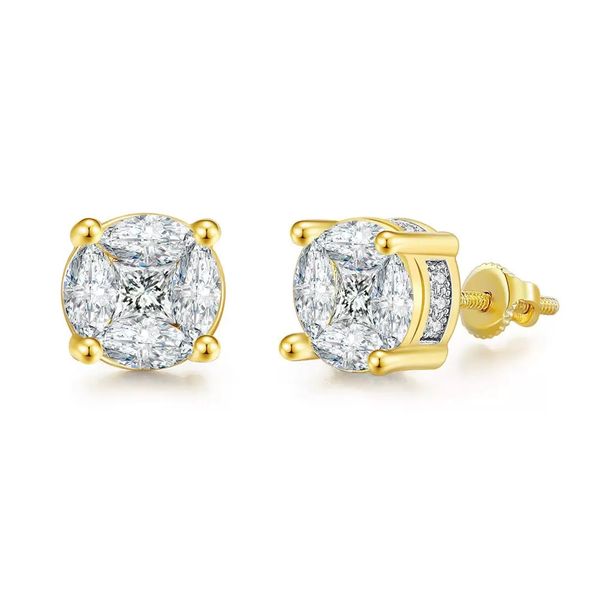 yellow white gold plated full bling cubic cz screwbacks round studs earrings for men women nice gift, Golden;silver
yellow white gold plated full bling cubic cz screwbacks round studs earrings for men women nice gift, Golden;silver