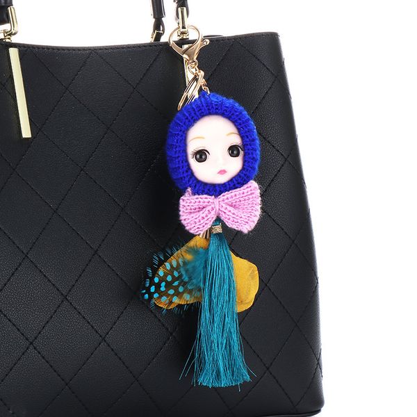 keychain plush pendant big eyes girl hat chicken feather bow flower liuxuchun key chain bag
keychain plush pendant big eyes girl hat chicken feather bow flower liuxuchun key chain bag