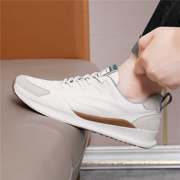 first layer cowhide sho men's spring and autumn breathable trendy small white one foot pedal lazy board casual
first layer cowhide sho men's spring and autumn breathable trendy small white one foot pedal lazy board casual