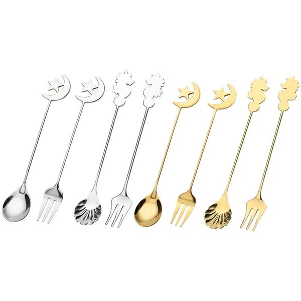 spoons creative 304 stainless steel kahaima star spoon fork ice cream coffee shell stirring accessories
spoons creative 304 stainless steel kahaima star spoon fork ice cream coffee shell stirring accessories