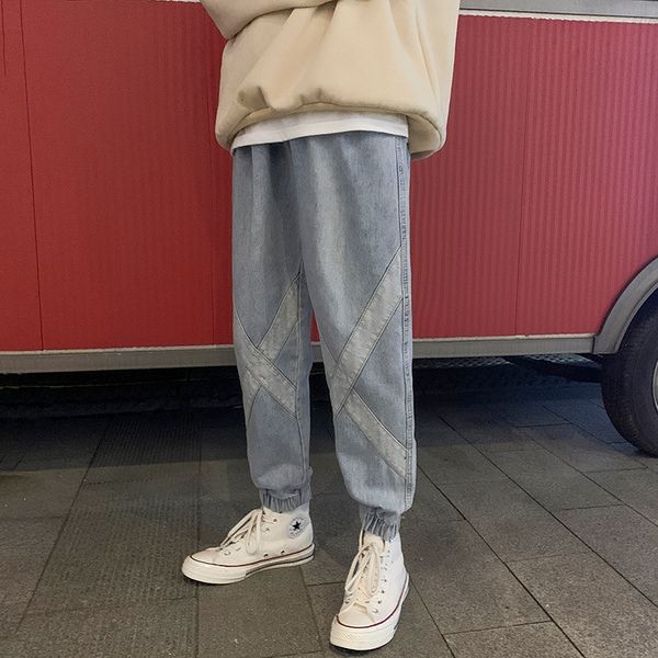 2021 new men's cargo black/blue casual pants baggy homme thickened wash jeans elastic waist biker denim trousers -2xl rlvm
2021 new men's cargo black/blue casual pants baggy homme thickened wash jeans elastic waist biker denim trousers -2xl rlvm