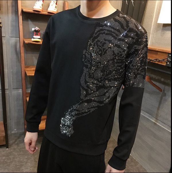 2021 new spring autumn fashion male large size warm men brand hoodies sweatshirts heavy duty drill c3fs, Black
2021 new spring autumn fashion male large size warm men brand hoodies sweatshirts heavy duty drill c3fs, Black