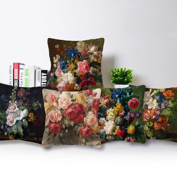 cushion/decorative pillow europe painting flower cushion cover floral polyester linen throw case home decor 45x45cm living room decoration
cushion/decorative pillow europe painting flower cushion cover floral polyester linen throw case home decor 45x45cm living room decoration
