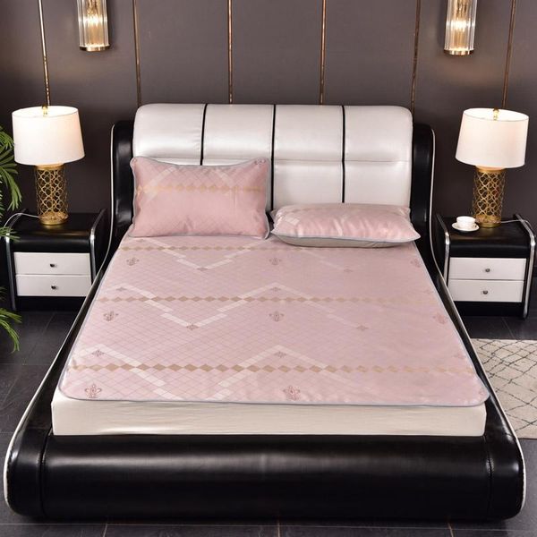 sheets & sets 1pcs bed sheet ice silk summer type full cover flat elastic printing pink color single twin size
sheets & sets 1pcs bed sheet ice silk summer type full cover flat elastic printing pink color single twin size